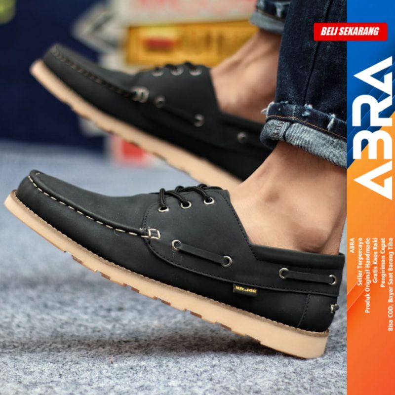 NERZON Sepatu Kasual Pria Sepatu Pria Casual Kulit Pu Cowo/Cowok