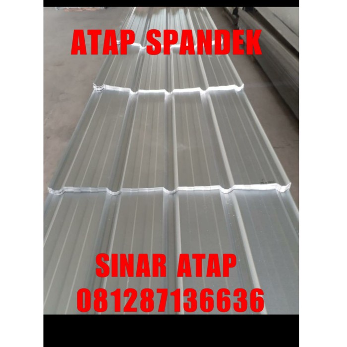 Atap Spandek 0.40 mm Lebar Efektif 1 Meter