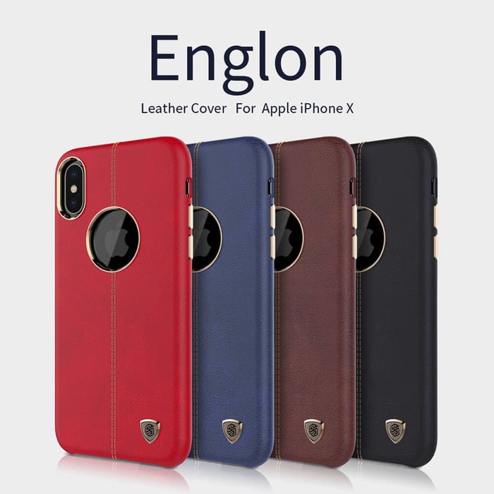 IPhone X NILLKIN ENGLON Back Soft Hard Leather Case