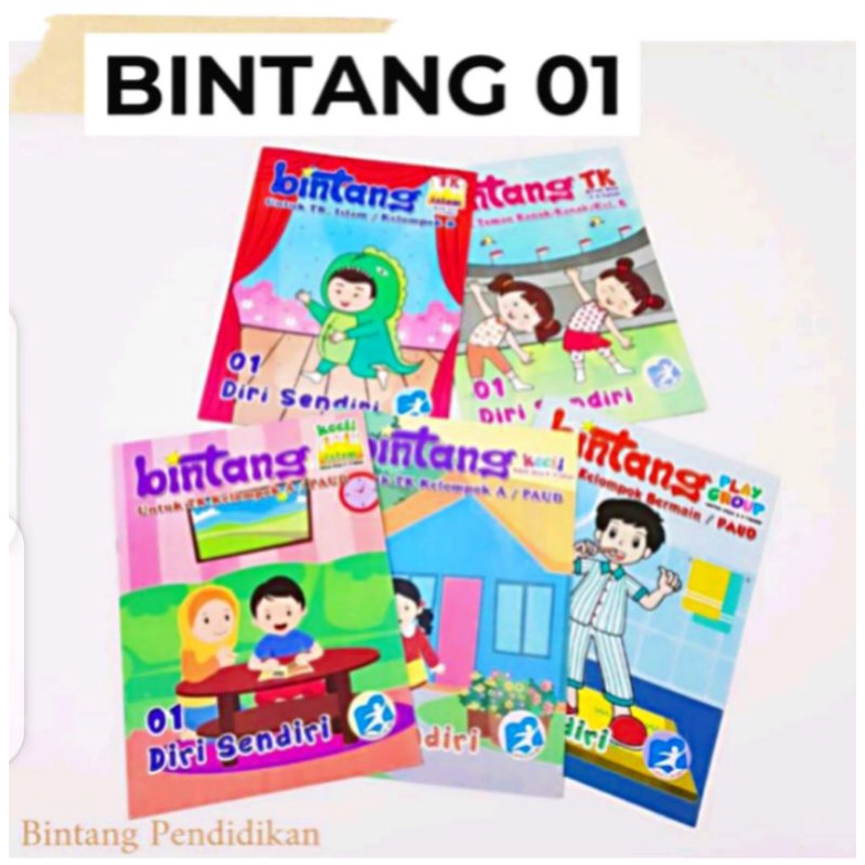 Majalah Bulanan Bintang Paud Tk Playgroup Belajar Anak
