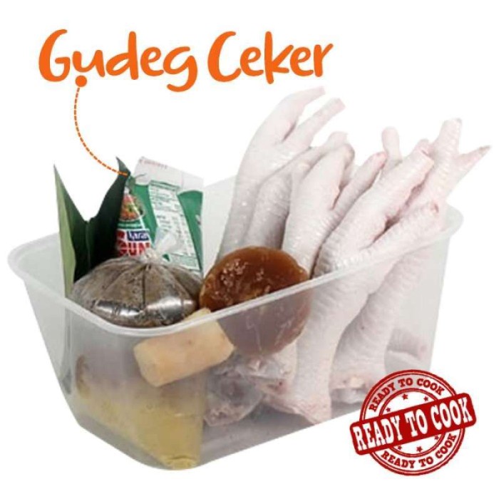 

Paket Siap Masak Gudeg Ceker 1 Pack / 3-4 Porsi