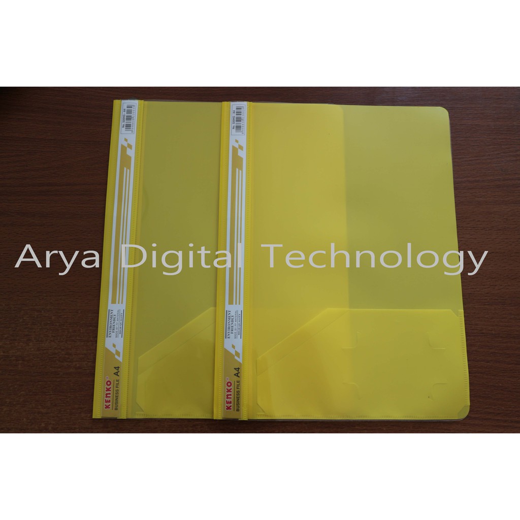

Business File Kenko No 320HG A4 Kuning Map Snelhekter Plastik Murah