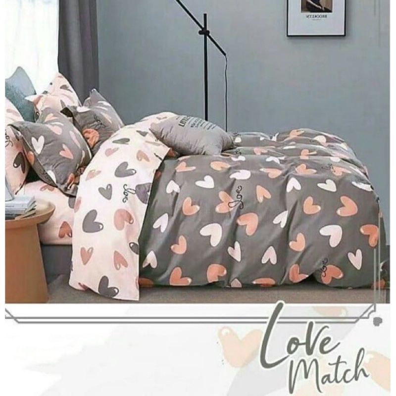 sprei set bedcover katun star collection 180x200