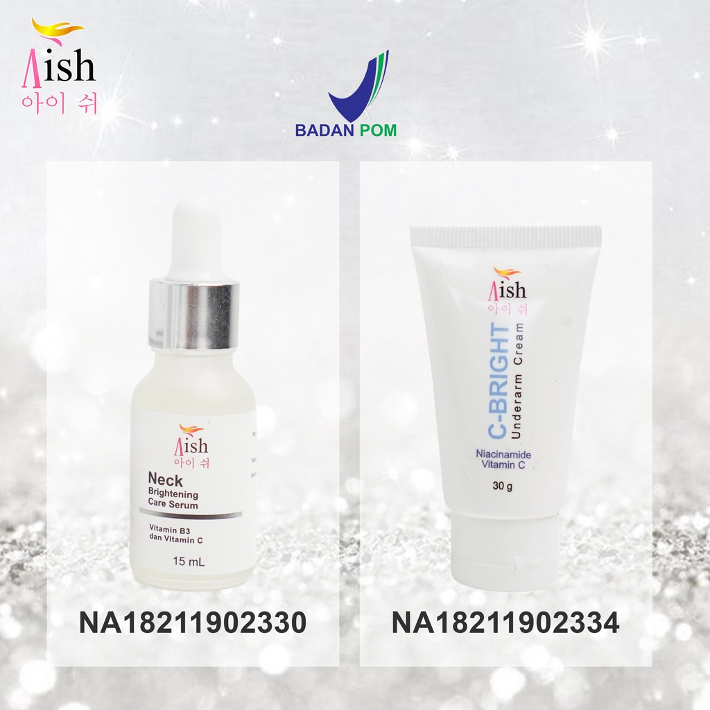 AISH SKINCARE  - FACIAL WASH / AISH SERUM KOREA / TONER / DAY&NIGHT CREAM - 100% Original-UnderArm+Neck Serum