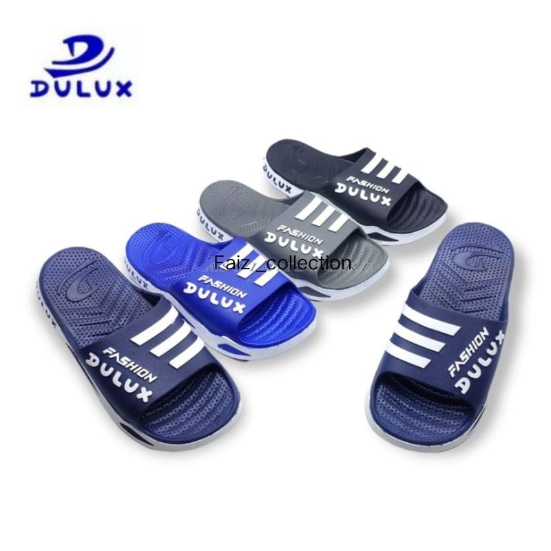 Sandal Selop Pria Fashion Dulux , Bahan Karet Premium