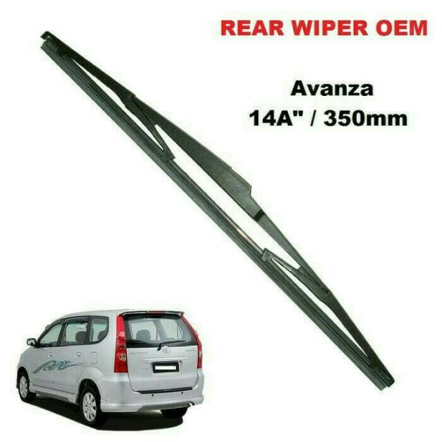 Wiper belakang avanza