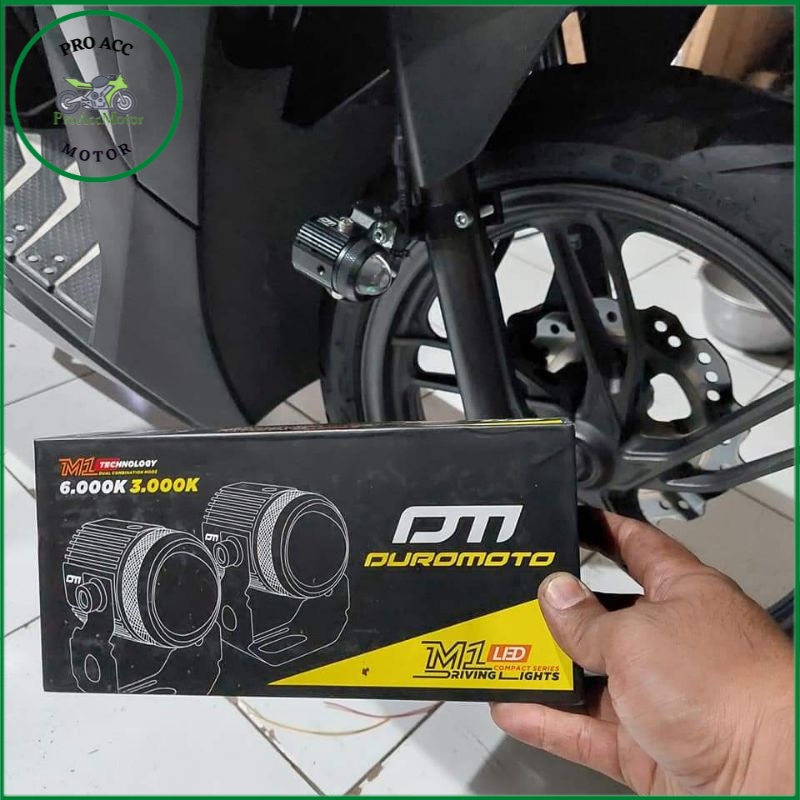 Lampu Tembak D2 Laser DuroMoto M1 New Nmax New PCX Vario 160 ADV PCX Nmax Xmax SUPER PREMIUM