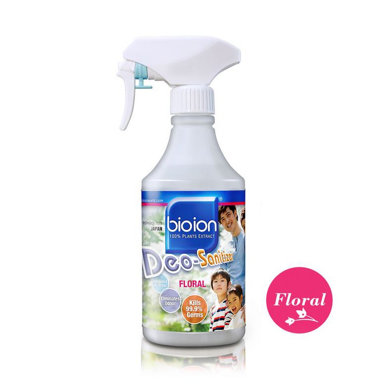 Bioion Deo Sanitizer 500ML /Disinfektan/Anti Virus/Bakteri/Kuman