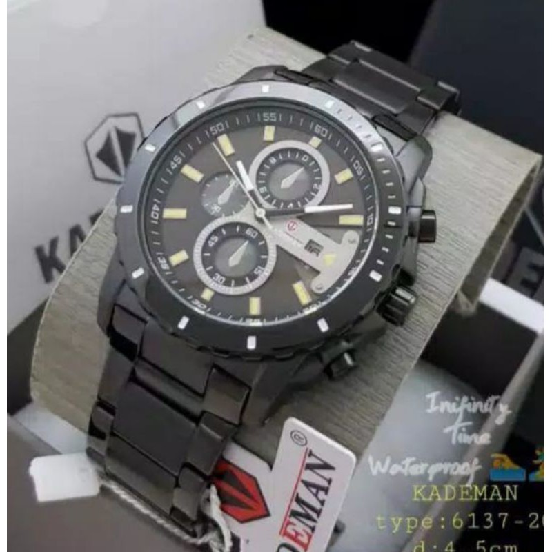 KADEMAN_6337 JAM TANGAN PRIA IMPORT WATERP PROOF PREMIUM