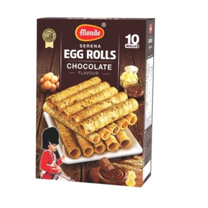 

Monde Egg Roll Rolls Coklat 70gram 70 gram 10 Rolls