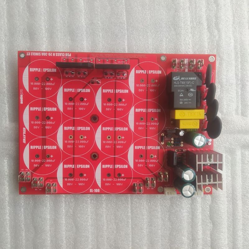 ELITE KIT PSU CLASS H SINGLE CT PCB DOUBLE LAYER 12 ELCO CAPACITOR