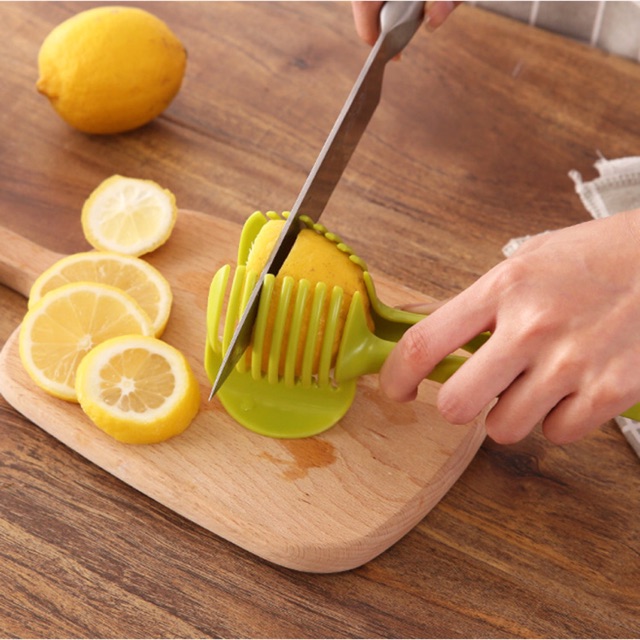 Alat Bantu Pemotong / Pengiris Lemon Telur Tomat Slicer