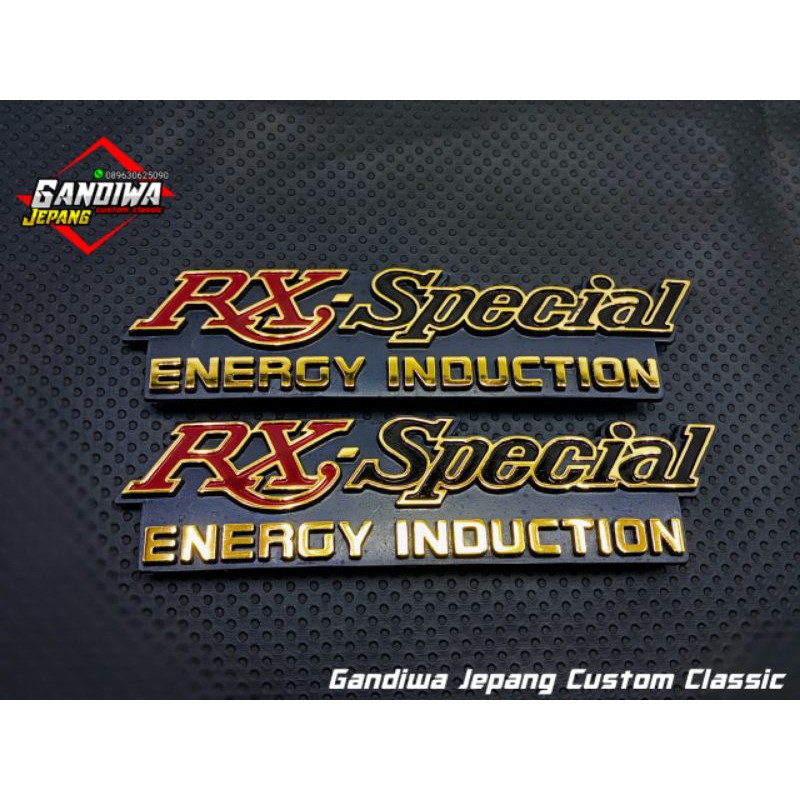 emblem logo bok aki Yamaha RX special - emblem bok aki RX spesial