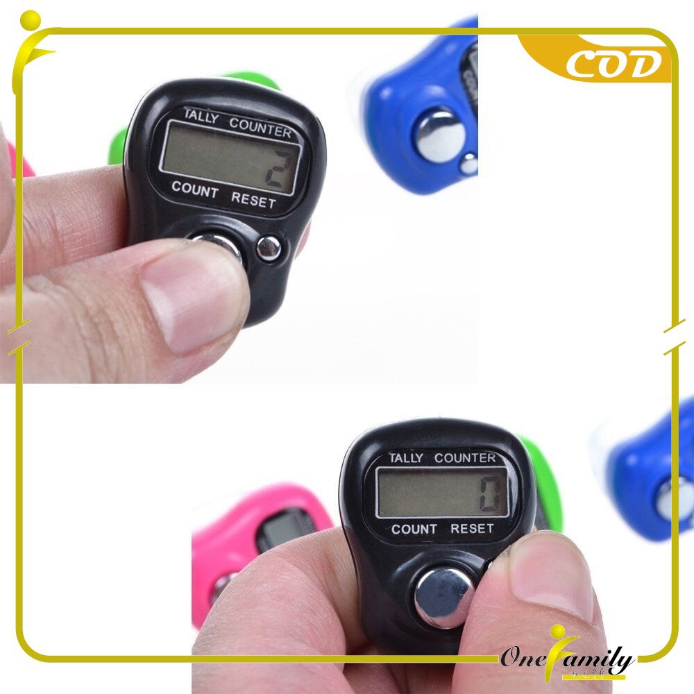 Tasbih Digital Muslim Mini Tally Counter Alat Hitung Tasbih Digital / Finger Counter Import Murah B