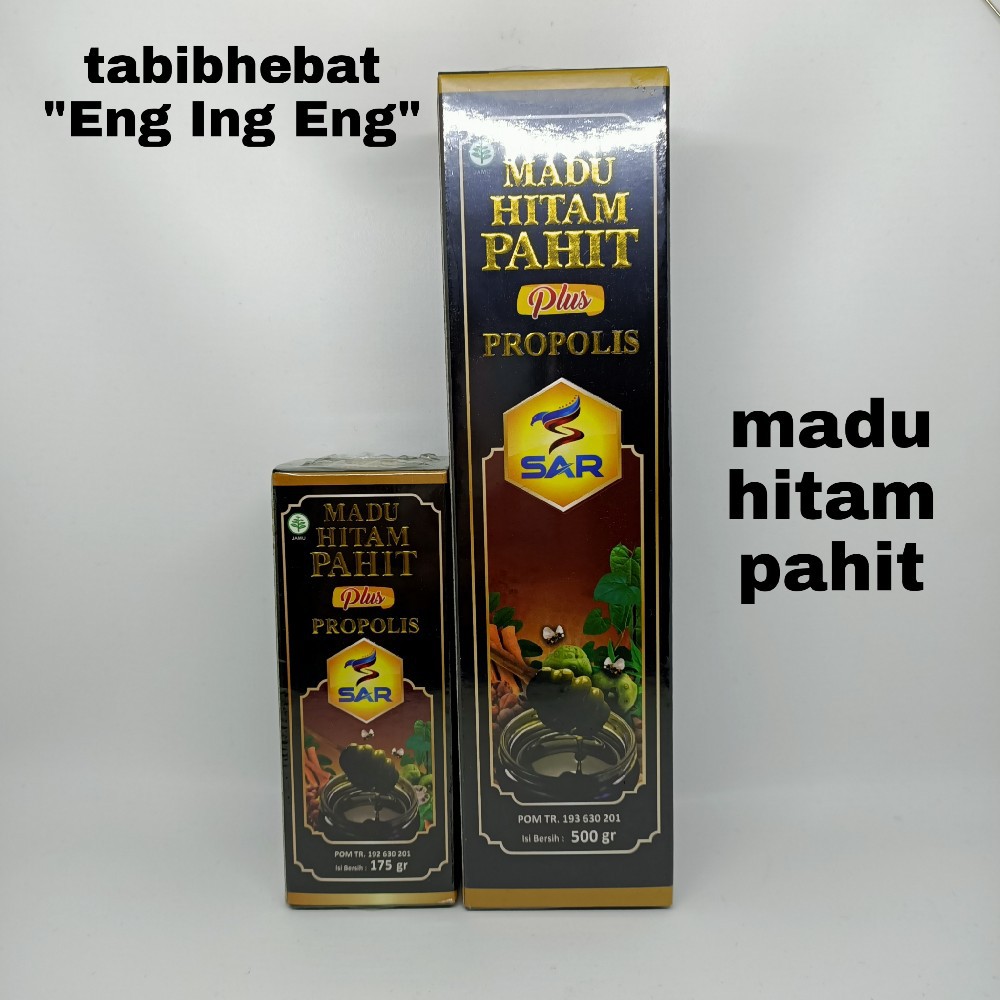 Madu Hitam Pahit Propolis SAR