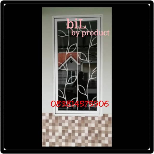 Tralis jendela minimalis . Tralis minimalis . Tralis pengaman . Tralis besi