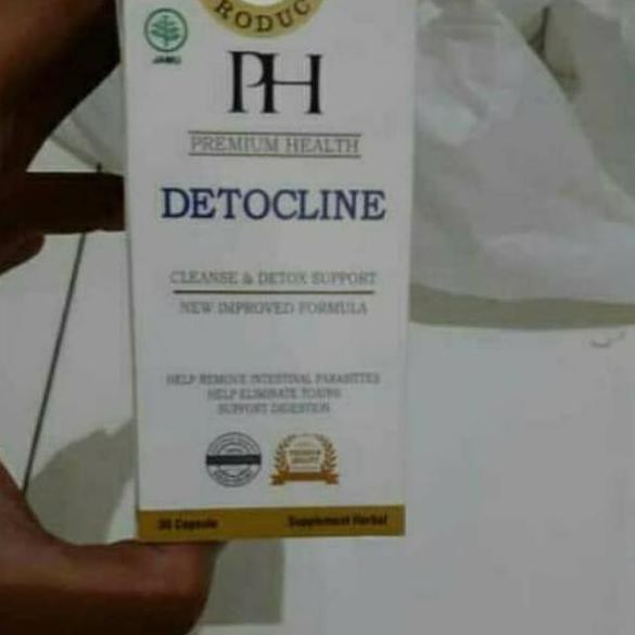 Ready Detocline  Anti Parasit Tubuh Asli  100% Original D7M