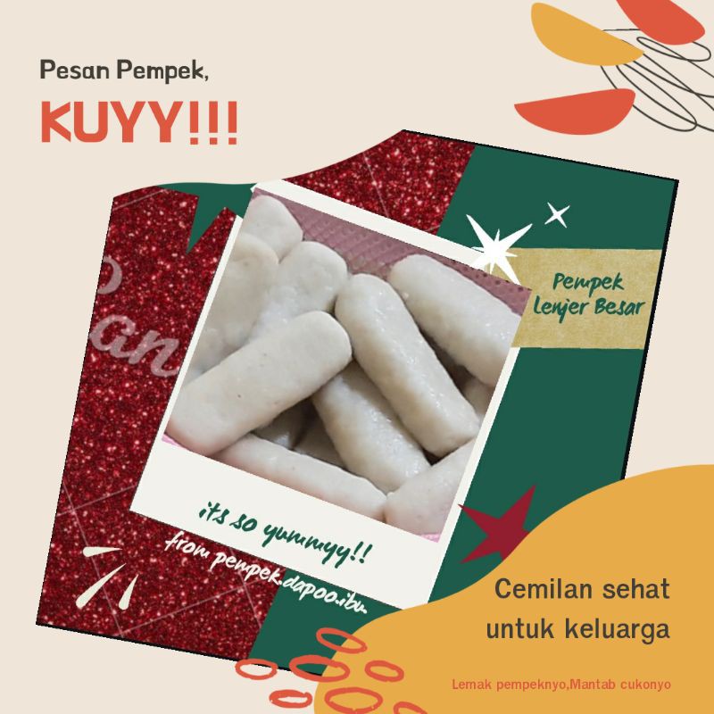

Pempek Lenjer besar