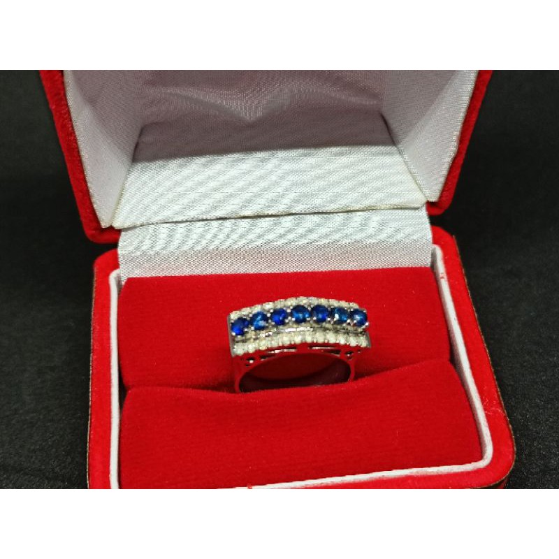 cincin tangga presiden safir plus berlian eropa