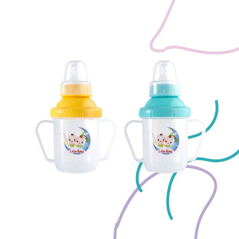 Handle Feeding Bottle Little Baby