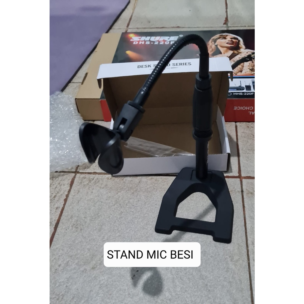 G612 NEW STAND MIC BESI HOLDER MIK CABANG MIKROPON MICROPHONE TEMPAT GANTUNG TIANG PEGANGAN LANTAI UBIN PENYANGGA MIKROPON TIANG PEGANGAN KARAOKE MUSIK AUDIO SOUND DJ TRIPOD GANTUNGAN TABLE MEJA BRACKET BREKET UNIVERSAL CENTI METER DOUBLE DOBEL DUAL PLAT