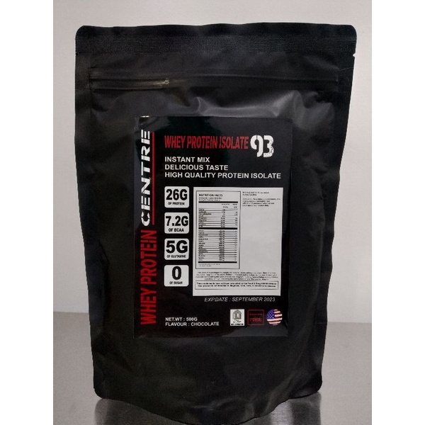 Whey protein isolate wpi 90 93 susu diet debm 100% Whey protein isolate murni