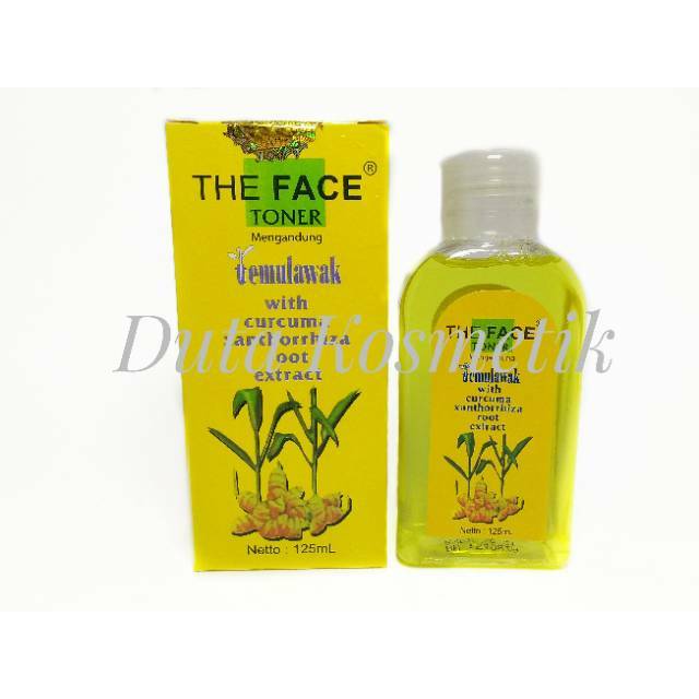 TONER TEMULAWAK THE FACE 125ml  BPOM