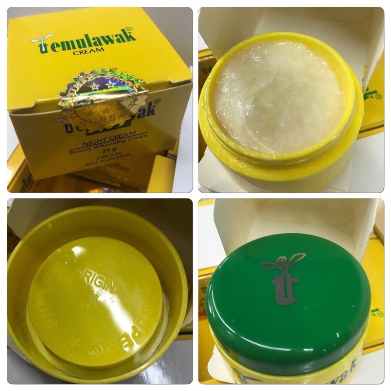 cream siang malam temulawak malaysia original