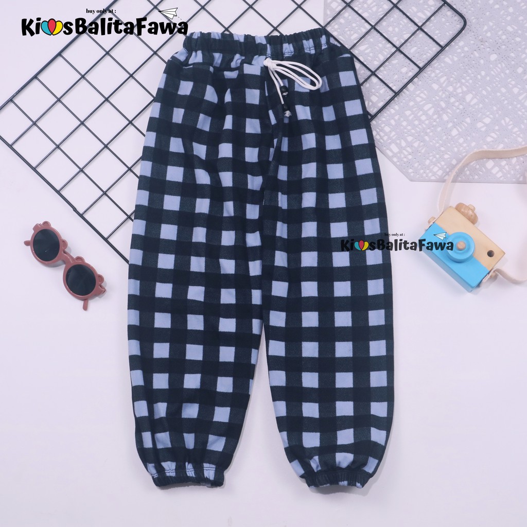  Anak  Laki  Jogger Motif Uk 1 12 Tahun Joger Pants 