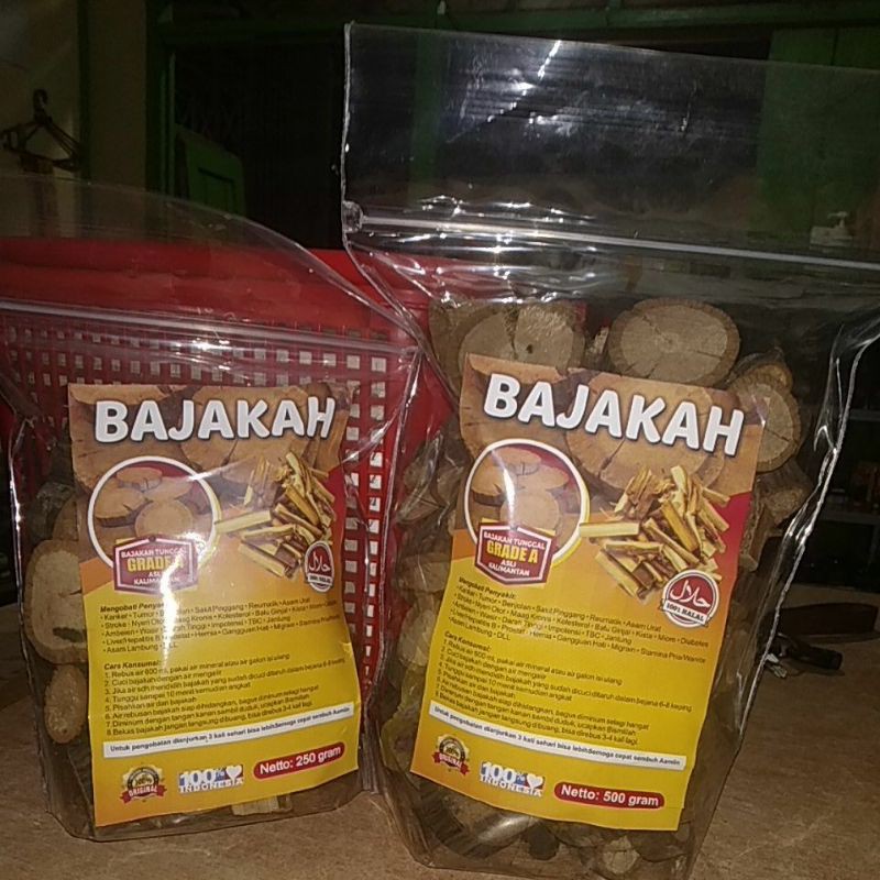 

Kayu bajakah Tunggal grade A Kalimantan 1kg (freeongkir)