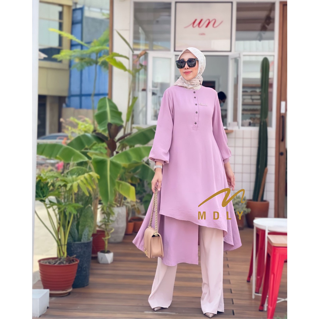 ATASAN LONG TUNIK WANITA TERBARU  SONIA  By MDLY 3051