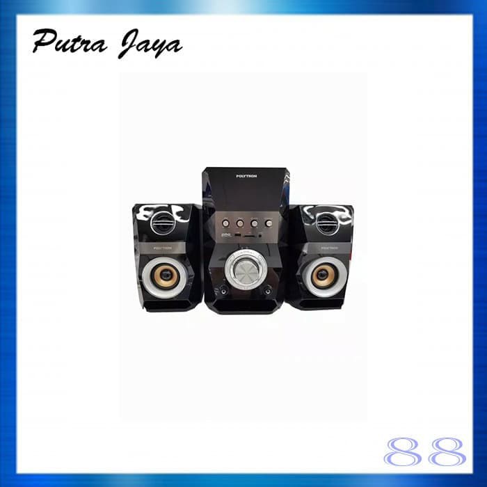 Speaker Multimedia Polytron PMA 9502 Bluetooth USB MP3 FM Radio