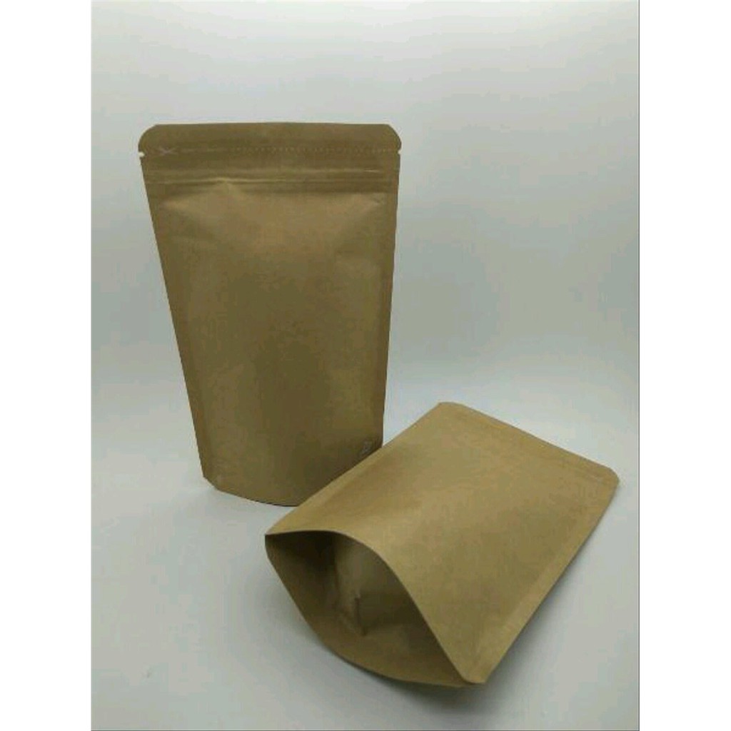 

Kemasan Pouch Craft Paper uk 13 x20 cm Terlaris