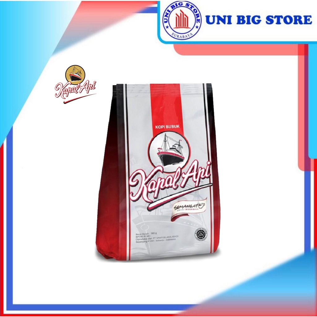 

Kopi Kapal Api Special Silver 380 gr Coffee Bubuk 350 gr kemasan baru
