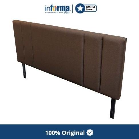 INFORMA 160X200 CM LYNN HEADBOARD TEMPAT TIDUR - COKELAT TUA DF534FG6D