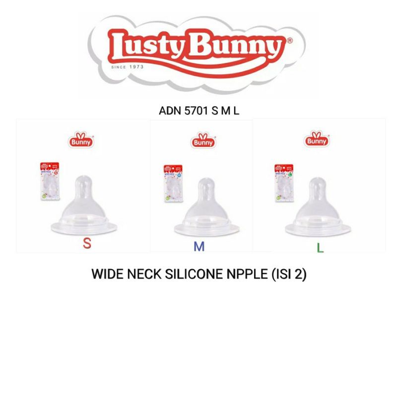 LUSTY BUNNY NIPPLE WIDE NECK LUSTY BUNNY ISI 2