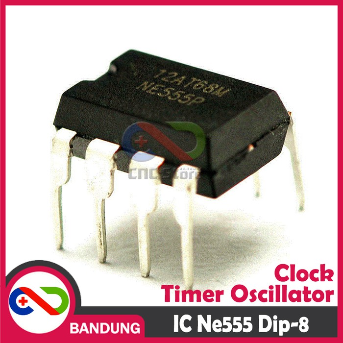 Ne555 Dip-8 Ne555p 555 Clock Timer Oscillator Ic