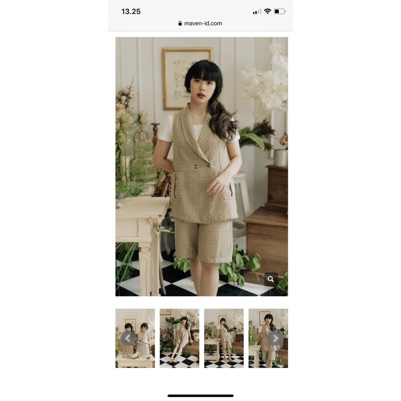 READY Maven Louis - dakota set in canary cream