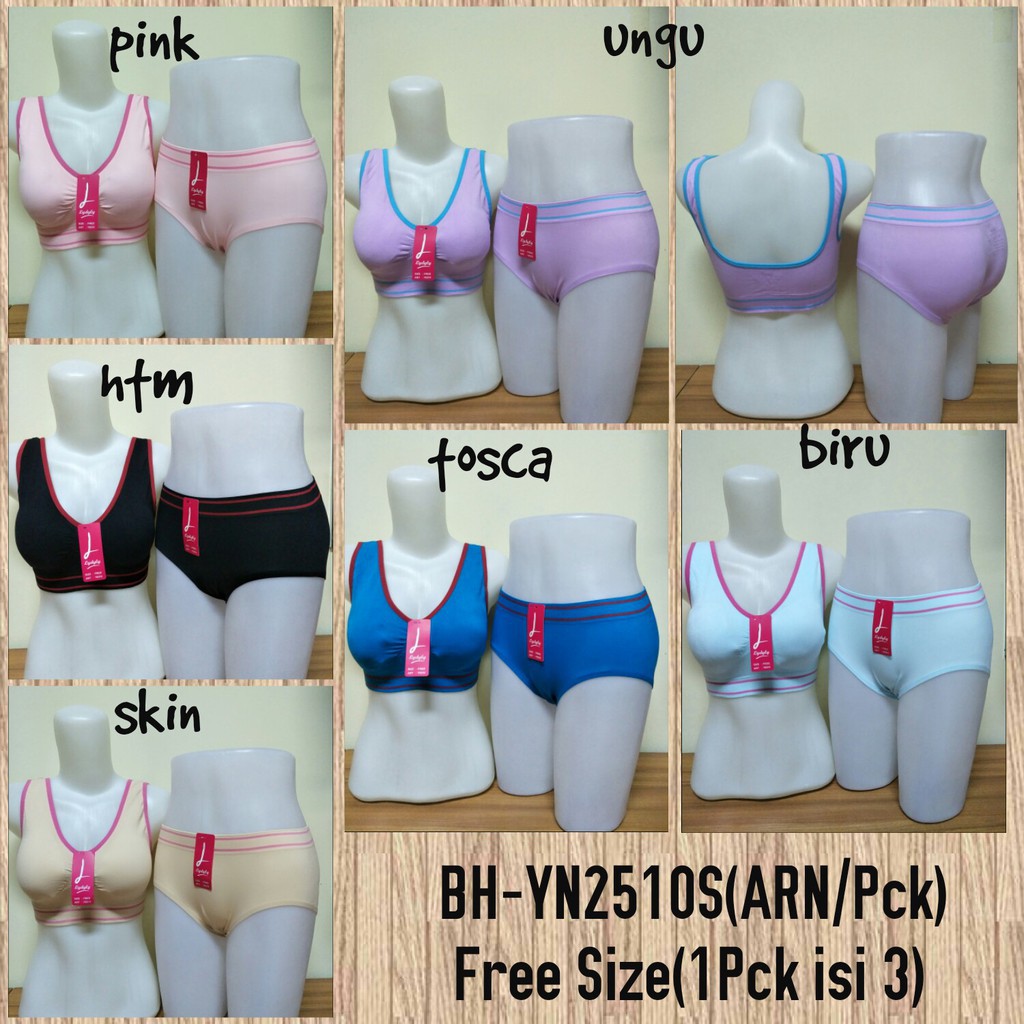 Bra rajut set wanita Lydyly YN2510S