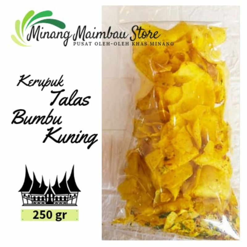 

kerupuk talas bumbu kuning