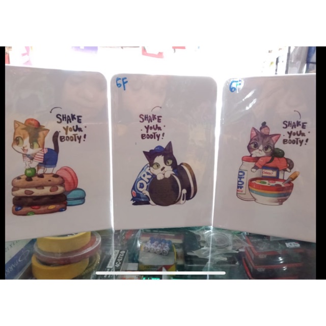 

book end Standard buku besi set kucing isi 2 papan