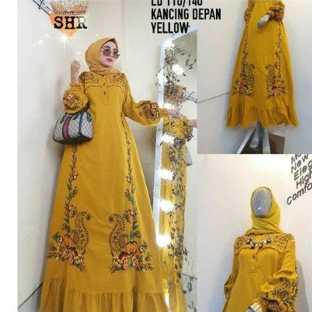 NEW GAMIS SHR ORI MAXI DRESS
