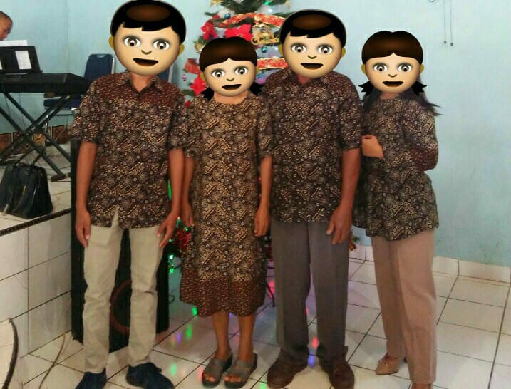 Couple Batik Keluarga || Setelan Couple Batik Ayah Ibu Anak Cewek Cowok || Couple Batik Family Gamis