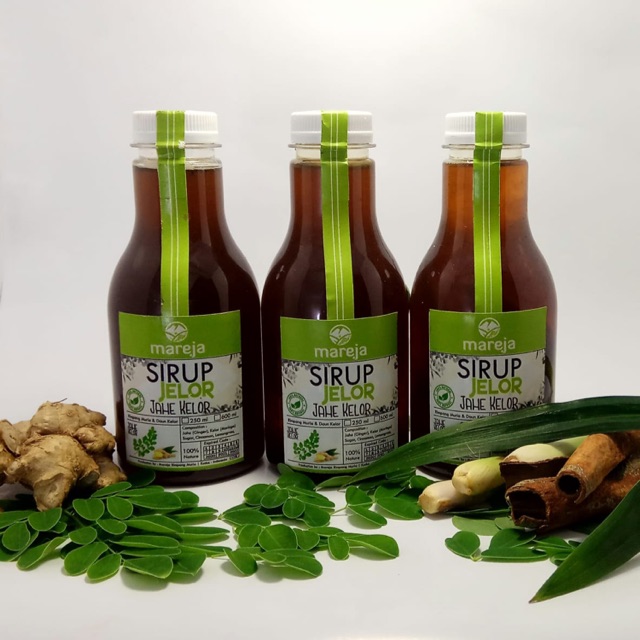 

MAREJA Sirup Jahe + Daun Kelor