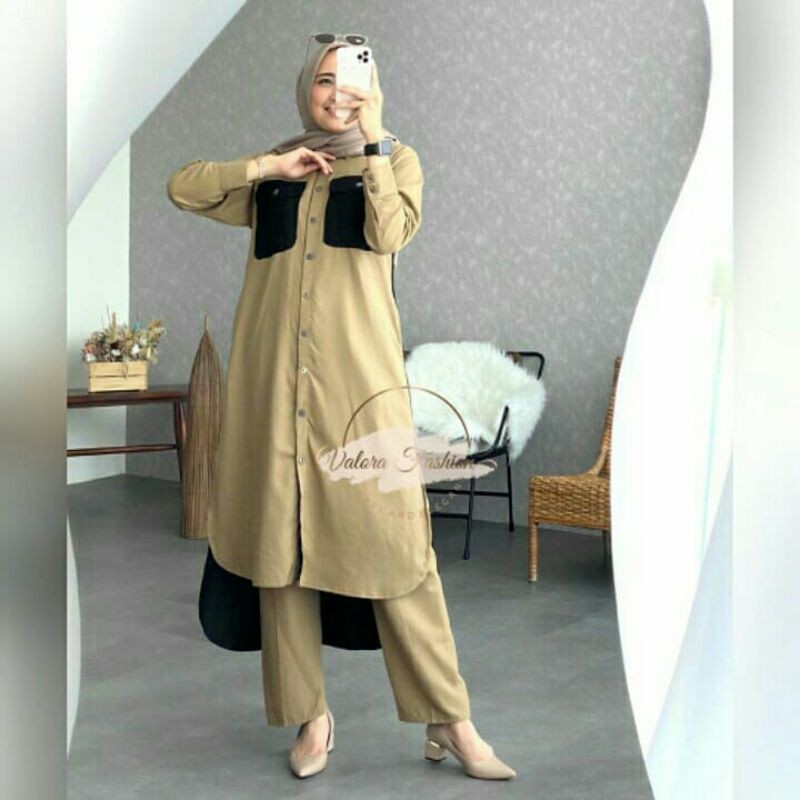 SALE setelan tunik Valora by Valora fashion