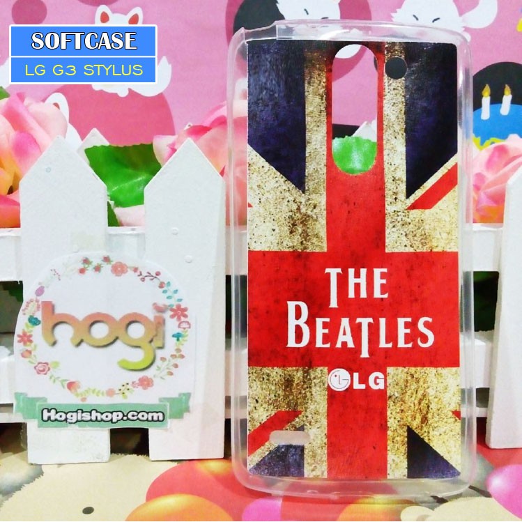 LG G3 Stylus - Softcase Custom Case Softclear The Beatles