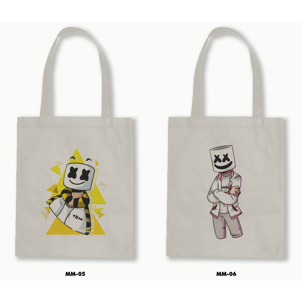 TOTE BAG BLACU - MARSHMELLO