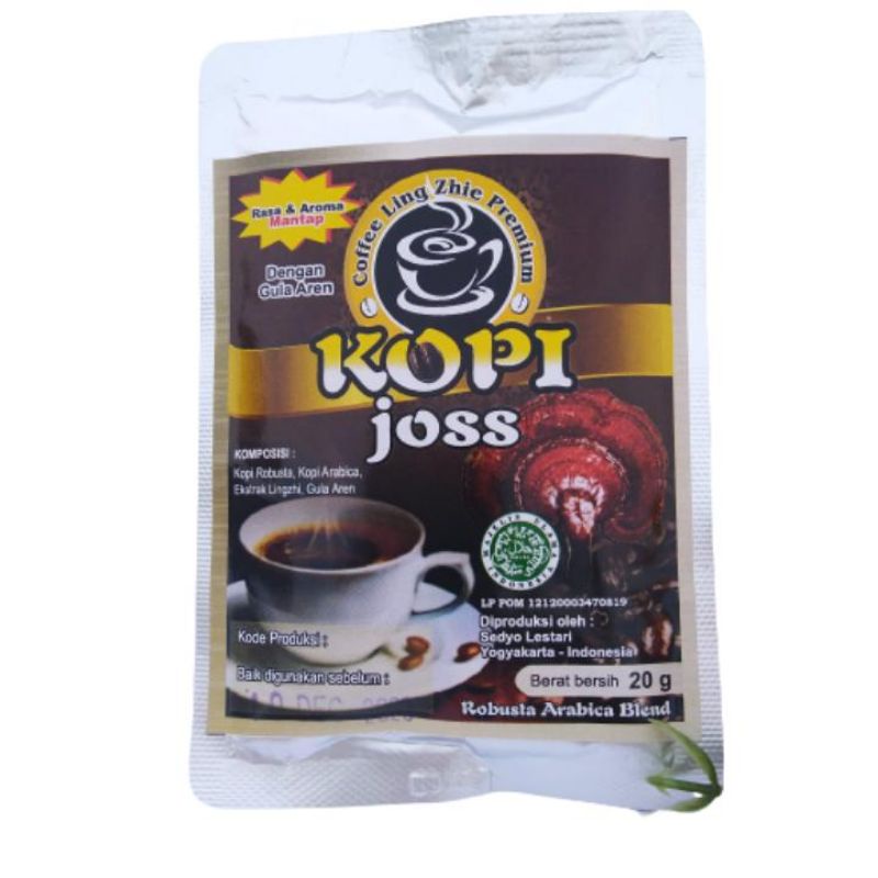 

Kopi Lingzhi Sachet 20gr Robusta Arabica Kopi ekstrak Lingzhie Premium