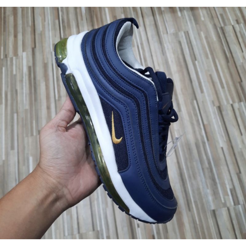 SALE  NIKE AIR MAX 97 GOLD BLUE