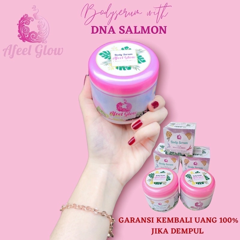 AFEEL GLOW BODY SERUM BPOM *tanpa dempul 10000%